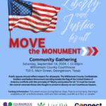 Move The Monument Community Gathering on Saturday Sept. 14th